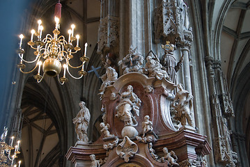 Image showing St. Stephen Church in Vienna - Inside