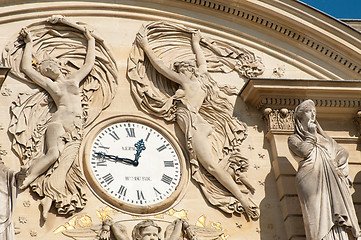 Image showing Luxembourg Palace - The clock