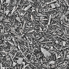 Image showing Seamless texture - slag and ash