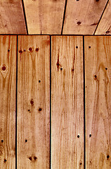 Image showing Pine wooden background