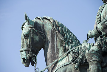 Image showing Horse statue