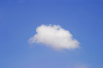 Image showing Fluffy White Cloud