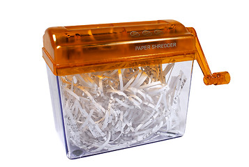 Image showing Paper shredder