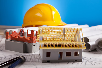 Image showing Building plans 