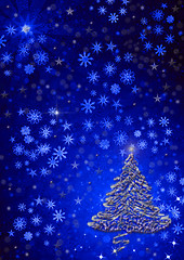 Image showing Christmas decoration background