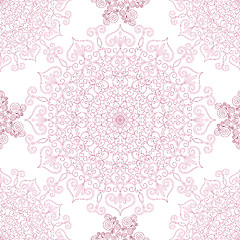 Image showing Vintage seamless pattern