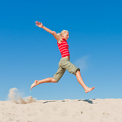 Image showing woman exercising