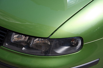 Image showing Car headlight