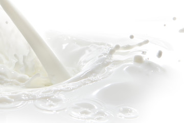 Image showing milk splash