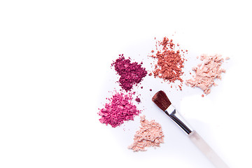 Image showing crushed eyeshadow