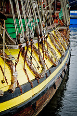 Image showing old sailing ship