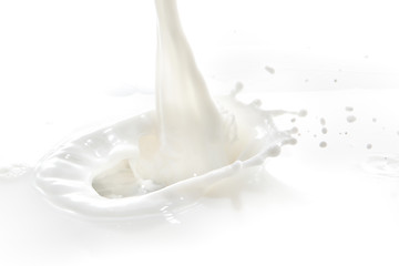 Image showing milk splash