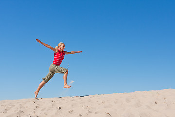 Image showing woman exercising