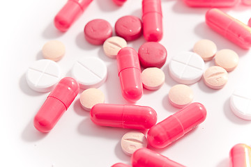 Image showing pills on white background