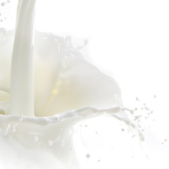 Image showing milk splash