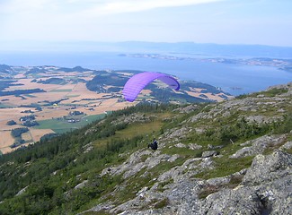 Image showing Paragliding