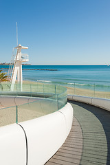 Image showing Beach architecture