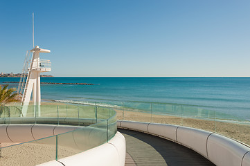 Image showing Beach architecture