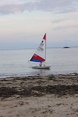 Image showing sailing lesson