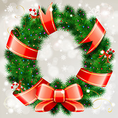 Image showing Christmas Wreath