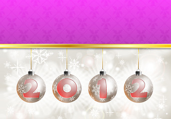 Image showing 2012 New Year Background