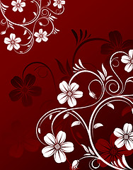 Image showing Flower background