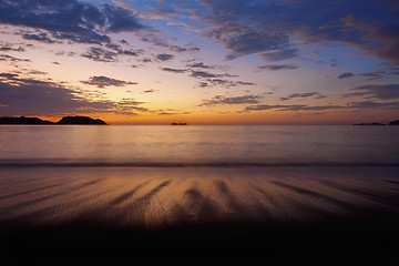 Image showing Sunset in Guanacaste