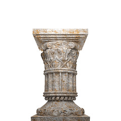 Image showing stone column