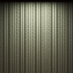 Image showing illuminated fabric wallpaper