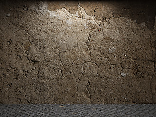 Image showing old concrete wall