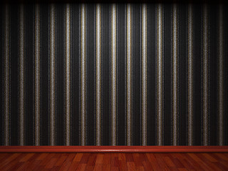 Image showing illuminated fabric wallpaper