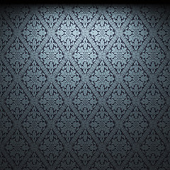 Image showing illuminated fabric wallpaper