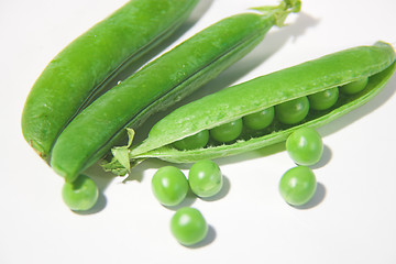 Image showing Green peas