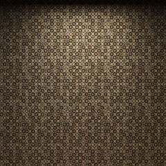 Image showing illuminated fabric wallpaper