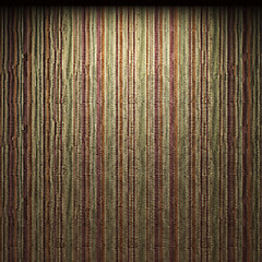 Image showing illuminated fabric wallpaper