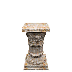 Image showing stone column