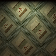 Image showing illuminated fabric wallpaper