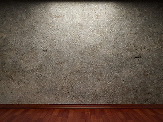 Image showing old concrete wall