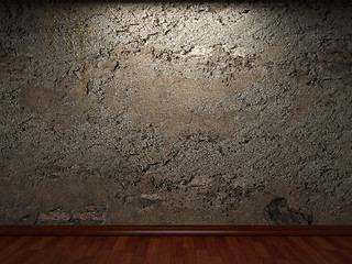 Image showing old concrete wall