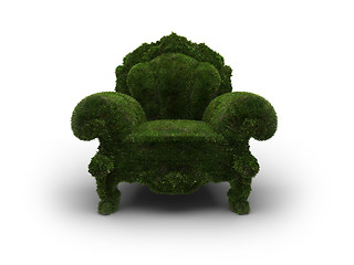 Image showing chair designed as an herbal