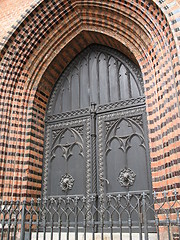 Image showing church portal