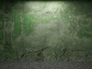 Image showing old concrete wall