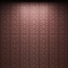 Image showing illuminated fabric wallpaper