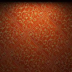 Image showing illuminated fabric wallpaper