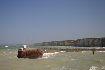 Image showing dock in normandie