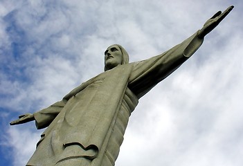 Image showing Christ statue in Corcovado