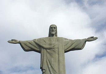 Image showing Christ statue in Corcovado