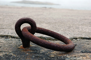 Image showing Mooring