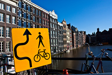 Image showing Amsterdam view