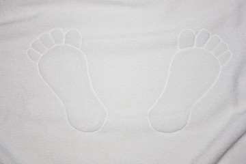 Image showing Towel for foot